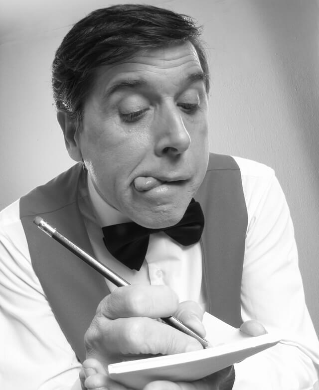 Atmospheric Entertainment Terrible Waiter Character